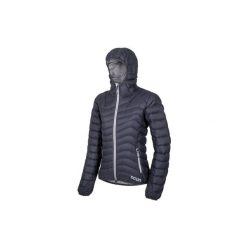 Kurtka puchowa damska Ocun Tsunami Eco. Czarne kurtki sportowe damskie Ocun, xs, bez wzorów, z puchu, bez ramiączek, bez kaptura, trekkingowe. Za 737.99 zł.