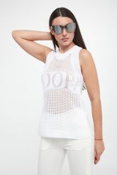 Top damski Kera JOOP!. Topy damskie JOOP!, xxs, bez wzorów, bez kołnierzyka, bez ramiączek. W wyprzedaży za 535.20 zł.
