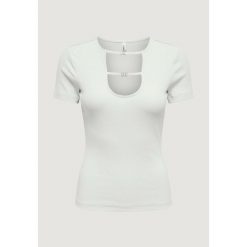 Stanik opaska Kobieta ONLY Onlrene Life S/S Open Emb. Jrs. Białe bielizna sportowa damska ONLY, l, bez wzorów, z bawełny. Za 132.80 zł.
