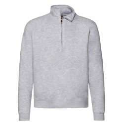 Bluza Męska Premium Z Zamkiem Błyskawicznym. Szare bluzy męskie fruit of the loom, m, bez wzorów, bez ramiączek, bez kaptura. Za 135.99 zł.