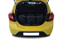 Torby Do Bagażnika Ford Ka Plus 2017-2020 3Szt Kjust. Czarne torby podróżne damskie KJUST, bez wzorów, z kauczuku. Za 711.00 zł.
