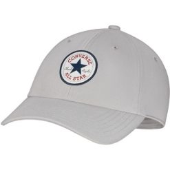 Czapka Converse All Star Patch Baseball Hat, Dla obu płci. Fioletowe czapki damskie Converse, bez wzorów, z poliesteru, retro. Za 190.00 zł.