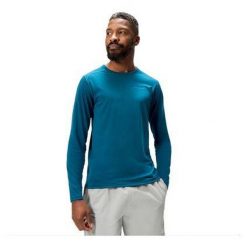 Longsleeve rowerowy męski Endura Loop Tech. Niebieskie bluzy męskie ENDURA, m, bez wzorów, sportowe, bez ramiączek, bez kaptura. Za 189.99 zł.