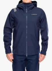 Kurtka w góry La Sportiva Crest Evo Shell Jacket. Niebieskie kurtki męskie La Sportiva, l, bez wzorów, z materiału, bez kaptura. Za 1,123.65 zł.