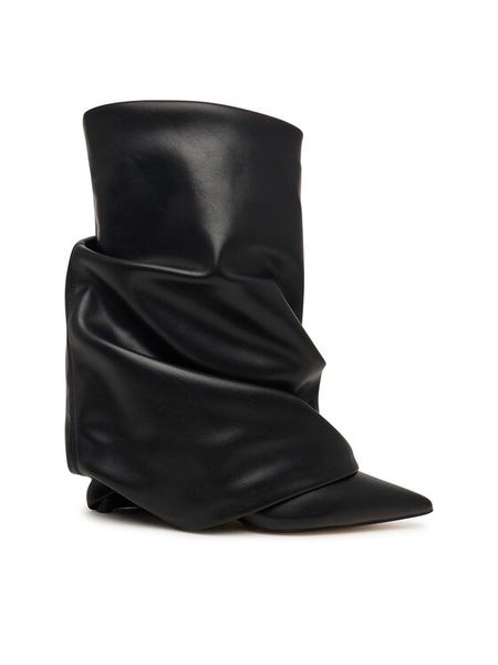 Aldo Botki Kerlon 14403549 Czarny. Czarne botki damskie Aldo, bez wzorów, ze skóry, bez obcasa, na szpilce, bez zapięcia. Za 729.99 zł.