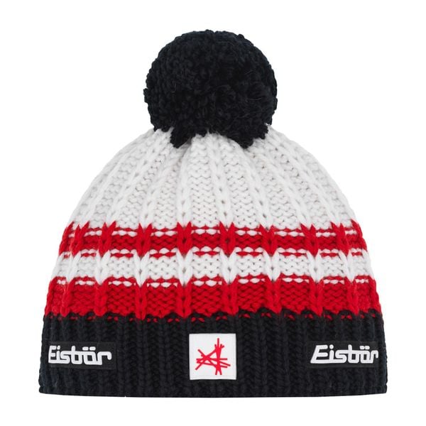 Czapka Eisbar Kova Pompon MÜ SA. Białe czapki męskie Eisbar, bez wzorów, z wełny. Za 205.51 zł.