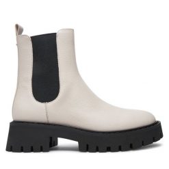 Sztyblety MICHAEL Michael Kors. Brązowe botki damskie MICHAEL Michael Kors, bez wzorów, bez obcasa, na płaskiej podeszwie, bez zapięcia. Za 1,019.00 zł.