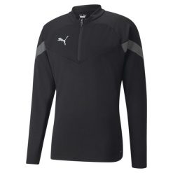 Bluza Puma Teamfinal Training 14 Zip, Mężczyźni. Czarne bluzy męskie Puma, m, bez wzorów, z poliesteru, sportowe, bez ramiączek, bez kaptura. Za 390.00 zł.