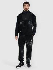 4F Spodnie polarowe męskie - czarne XL. Czarne spodnie sportowe męskie 4F, m, bez wzorów, z dresówki, snowboardowy. Za 169.99 zł.