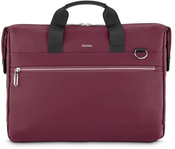 TORBA ULTIMATE DO LAPTOPA 15.6-16.2'' CZERWONA. Czerwone torby na laptopa damskie Hama, bez wzorów. Za 197.59 zł.