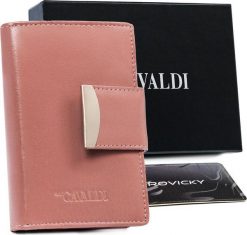 4U Cavaldi Portfel damski skórzany RFID stop Cavaldi pionowy zatrzask NoSize. Portfele damskie 4U Cavaldi. Za 129.00 zł.