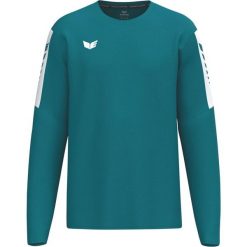Erima Intro Bluza Tahiti Blue. Niebieskie bluzy damskie 55PROTEC, s, bez wzorów, z materiału, bez ramiączek, bez kaptura. Za 147.50 zł.