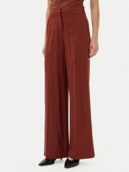 PINKO Spodnie materiałowe Pergamino 100331 A213 Brązowy Regular Fit. Brązowe spodnie materiałowe damskie Pinko, bez wzorów, z materiału. Za 669.99 zł.