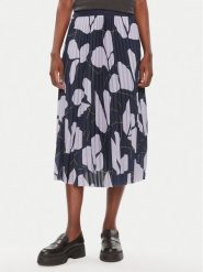 Tamaris Apparel Spódnica plisowana Capoliveri TAW0531 Granatowy Regular Fit. Niebieskie spódnice damskie Tamaris Apparel, bez wzorów, z syntetyku, plisowane. W wyprzedaży za 239.99 zł.