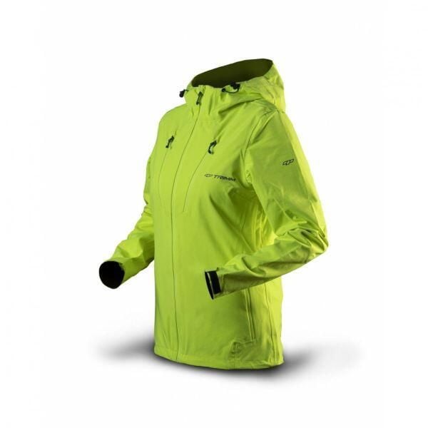 Kurtka Trimm INTENSA. Niebieskie kurtki sportowe damskie TRIMM, bez wzorów, bez ramiączek, bez kaptura, trekkingowe. W wyprzedaży za 574.00 zł.