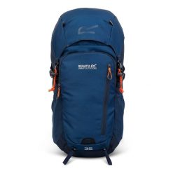 Plecak turystyczny 35L Highton V2. Niebieskie plecaki męskie Regatta, bez wzorów, sportowe. W wyprzedaży za 279.99 zł.