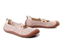 ARTIKER RELAKS 58C1903 beige, baleriny damskie. Brązowe balerinki damskie Artiker Relaks, na lato, bez wzorów, bez obcasa, bez zapięcia. Za 174.90 zł.