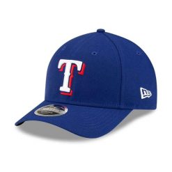 Czapka z daszkiem New Era 9forty Rangers MLB Plyr Rep MC. Białe czapki damskie New Era, bez wzorów, z materiału, klasyczne. Za 174.00 zł.