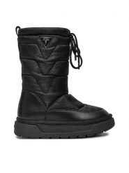 Guess Śniegowce Umme FLFUMM ELE10 Czarny. Czarne śniegowce damskie Guess, z materiału, bez zapięcia. Za 789.99 zł.