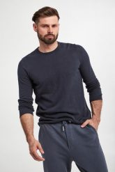 Sweter męski Baris JOOP! JEANS. Swetry męskie JOOP! Jeans, m, bez wzorów, z jeansu, bez kołnierzyka, bez ramiączek. W wyprzedaży za 351.75 zł.