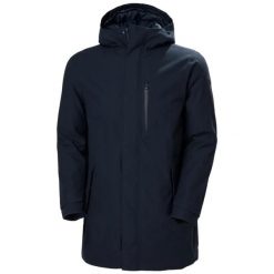 Kurtka wodoodporna z kapturem Helly Hansen Frogner. Niebieskie kurtki męskie Helly Hansen, m, bez wzorów, z kapturem. Za 1,324.95 zł.