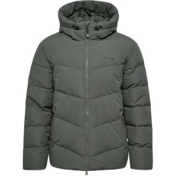Kurtka puchowa Hummel. Szare kurtki męskie Hummel, s, bez wzorów, z puchu, bez kaptura. Za 439.50 zł.