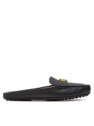Lauren Ralph Lauren Klapki 802937814001 Czarny. Czarne klapki damskie Lauren Ralph Lauren, bez wzorów, ze skóry, bez obcasa, bez zapięcia. Za 359.99 zł.