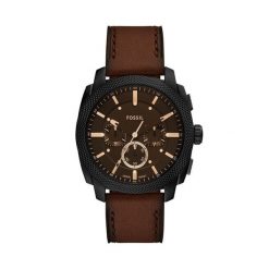 Zegarek Fossil. Brązowe zegarki męskie FOSSIL, bez wzorów. Za 669.99 zł.