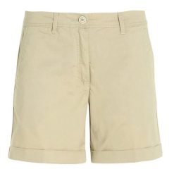 Krótkie Spodnie Slam Deck Ws Lgt Chino Damskie. Brązowe szorty damskie SLAM, bez wzorów, z bawełny. W wyprzedaży za 215.10 zł.