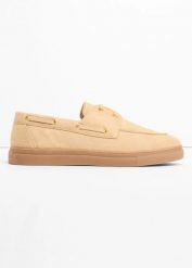 Loafersy ze sznurowaniem. Brązowe balerinki damskie bonprix, bez wzorów, bez obcasa, bez zapięcia. Za 59.99 zł.
