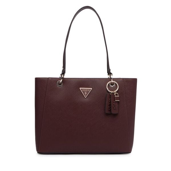 Torebka Guess. Czerwone shopperki damskie Guess, z aplikacjami, bez dodatków. Za 607.99 zł.