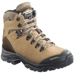 Buty trekkingowe damskie Meindl Kansas Lady Gore-Tex. Brązowe obuwie trekkingowe damskie MEINDL, z gore-texu, bez zapięcia. Za 843.99 zł.