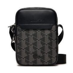 Saszetka Lacoste. Czarne saszetki i nerki męskie Lacoste, bez wzorów. Za 389.99 zł.