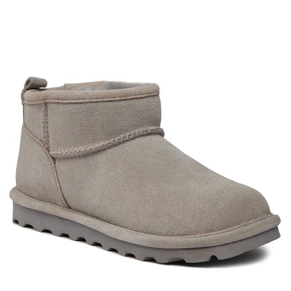 Śniegowce Bearpaw. Szare śniegowce damskie Bearpaw, bez zapięcia. Za 279.99 zł.