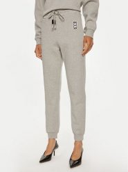 Pinko Spodnie dresowe Carico 100371 A23C Szary Regular Fit. Szare spodnie dresowe damskie Pinko, bez wzorów, z bawełny. Za 379.99 zł.