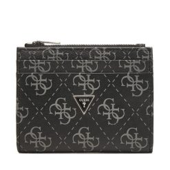Portfel Guess. Czarne portfele męskie Guess, z aplikacjami. Za 269.99 zł.