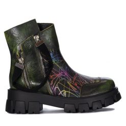 Botki Maciejka. Botki damskie Maciejka, bez wzorów, bez obcasa, na płaskiej podeszwie, bez zapięcia. Za 639.99 zł.