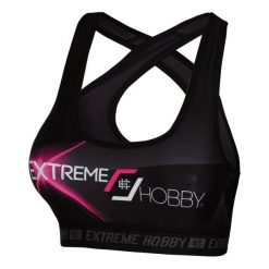 Stanik sportowy fitness siłownia MMA EXTREME HOBBY MT SPORT. Niebieskie bielizna sportowa damska EXTREME HOBBY, m, bez wzorów, z elastanu. Za 129.00 zł.