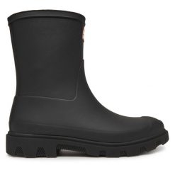 Kalosze Hunter. Czarne kalosze damskie Hunter, bez wzorów, bez zapięcia. Za 299.99 zł.