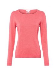 Brookshire Sweter z dzianiny DAmen Kobiety drobna dzianina różowy|pomarańczowy marmurkowy, L. Brązowe swetry nierozpinane damskie brookshire, na jesień, l, bez wzorów, z bawełny, bez kołnierzyka, bez ramiączek. Za 199.95 zł.