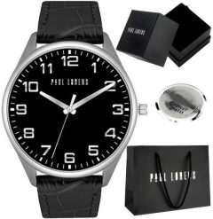 Zegarek męski Paul Lorens BANGIO-PROF Z GRAWEREM. Zegarki męskie Paul Lorens, bez wzorów. Za 164.80 zł.
