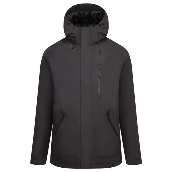 Męska wodoodporna kurtka Slyvan. Zielone kurtki męskie Regatta, l, bez wzorów, z materiału, eleganckie, z kapturem. Za 332.00 zł.