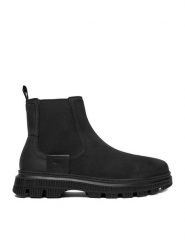 G-Star Raw Sztyblety CEO-HULK-04 MI24 Czarny. Czarne botki męskie G-Star Raw, bez wzorów, z nubiku, retro, bez obcasa, bez zapięcia. Za 399.99 zł.