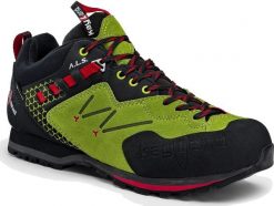 Buty trekkingowe męskie Kayland KAYLAND Buty VITRIK GTX lime black 42. Czarne trekkingi męskie Kayland, bez zapięcia. Za 646.14 zł.
