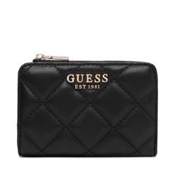 Portfel Guess. Czarne portfele damskie Guess. Za 264.99 zł.