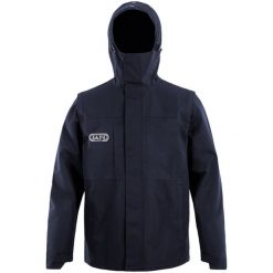 Kurtka wodoodporna Jako Wardrobe. Niebieskie kurtki męskie Jako, l, bez wzorów, z materiału, eleganckie, bez kaptura. Za 592.55 zł.