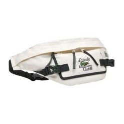 Saszetka typu nerka dla dorosłych Lacoste. Brązowe saszetki i nerki męskie Lacoste, z aplikacjami, z materiału, z nadrukiem. Za 377.00 zł.