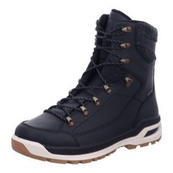 Buty trekkingowe męskie Lowa Renegade Evo Ice Gtx. Czarne trekkingi męskie Lowa, na zimę, z materiału, za kostkę, bez zapięcia. Za 1,116.45 zł.