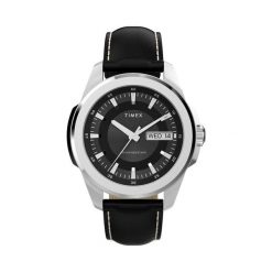Zegarek Timex. Czarne zegarki męskie Timex, bez wzorów. Za 549.99 zł.
