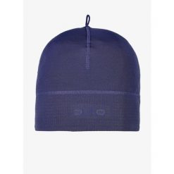 Czapka termoaktywna Odlo Polyknit Warm Reflective Hat - skipper blue. Niebieskie czapki damskie ODLO, na zimę, bez wzorów, sportowe. Za 101.19 zł.